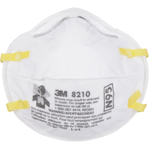 8210 Particulate Respirators, N95, NIOSH Certified TGS INDUSTRIEL