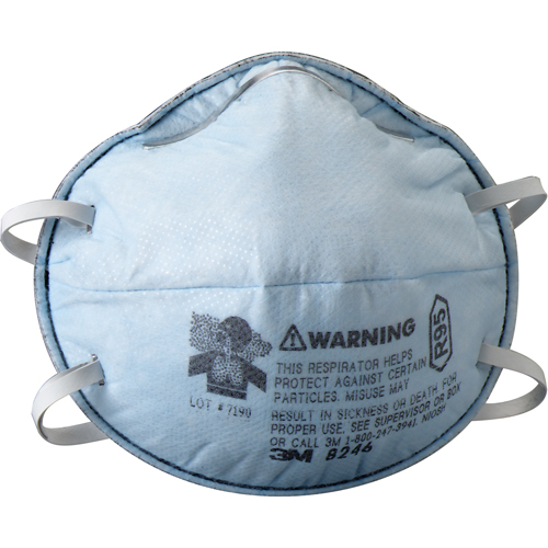 Respirateurs contre les particules 8246, R95, Certifi&eacute; NIOSH TGS INDUSTRIEL