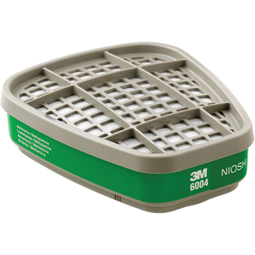 Cartouches pour respirateur s&eacute;rie 6000, Cartouche gaz/vapeur, Ammoniac/M&eacute;thylamine TGS INDUSTRIEL