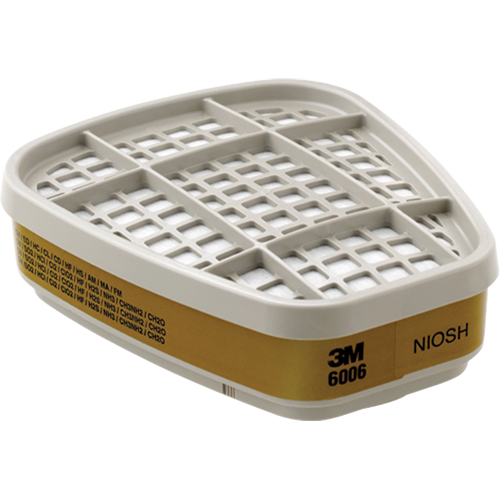 Cartouches pour respirateur s&eacute;rie 6000, Cartouche gaz/vapeur, Gaz multiples/Vapeurs TGS INDUSTRIEL