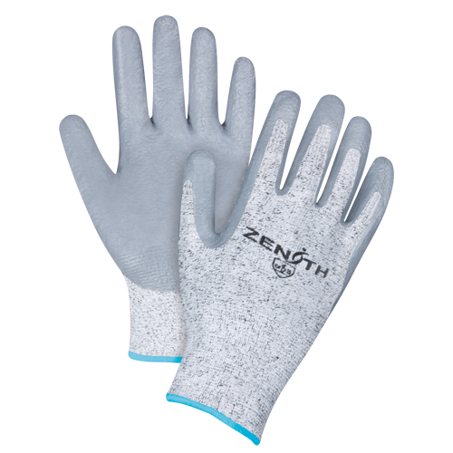 Seamless Stretch Cut-Resistant Gloves, Size X-Large/10, 13 Gauge, Nitrile Coated, HPPE Shell, ANSI/ISEA 105 Level 2/EN 388 Level 3 TGS INDUSTRIEL