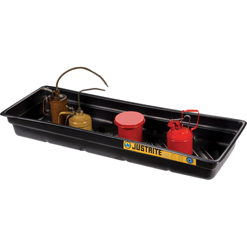 Plateau pour les d&eacute;versements EcoPolyBlend , 46" lo x 16" la x 5,5" h, Cap. de d&eacute;versement 12 gal. TGS INDUSTRIEL