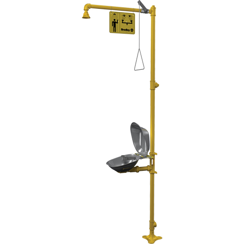 Combinaison de douche d'urgence & douche oculaire Halo TGS INDUSTRIEL