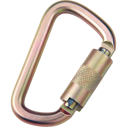 Mousqueton pour connecteur d'ancrage, Acier, Capacit&eacute; 420 lb TGS INDUSTRIEL