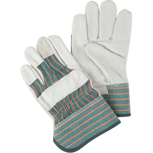 Abrasion-Resistant Fitter's Gloves, Ladies, Grain Cowhide Palm TGS INDUSTRIEL