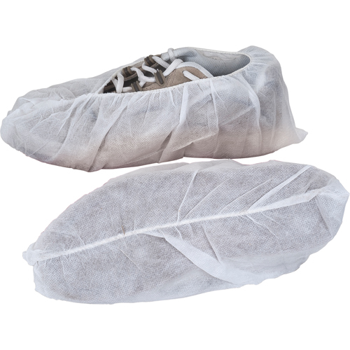 Couvre-chaussures, Grand, Polypropyl&egrave;ne, Blanc TGS INDUSTRIEL