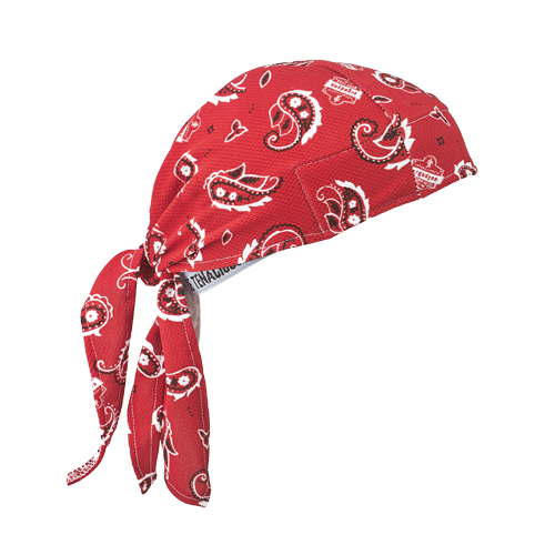 Chill-Its&reg; 6615 Cooling Dew Rags, Red TGS INDUSTRIEL