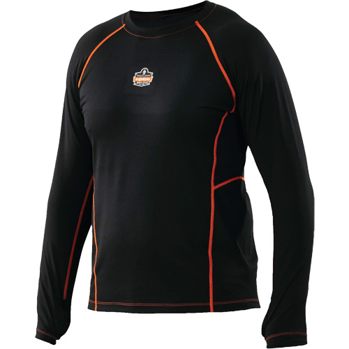 Maillots thermiques &agrave; manches longues, Hommes, Moyen, Noir TGS INDUSTRIEL