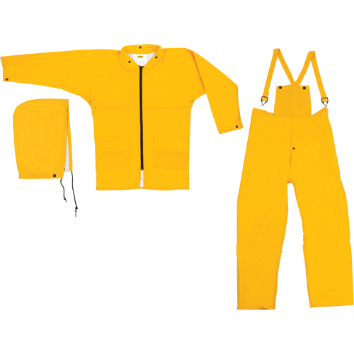 Natpac Rain Suit, Nylon, 2X-Large, Yellow TGS INDUSTRIEL