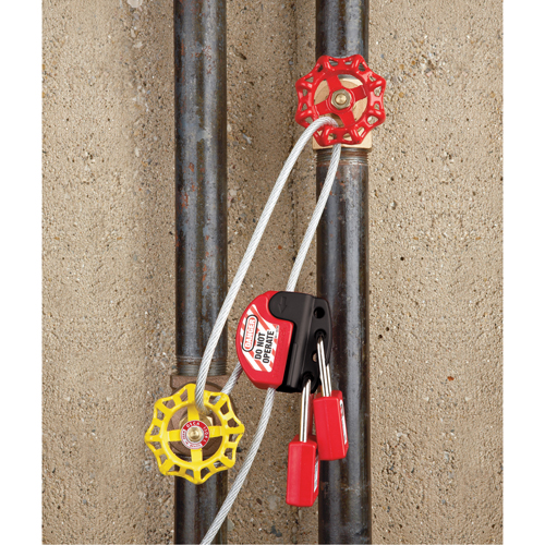 Adjustable Cable Lockouts, 3' Length TGS INDUSTRIEL