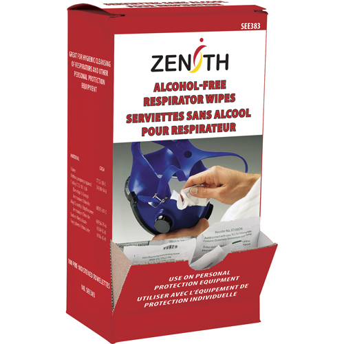 Lingettes nettoyantes pour respirateurs et EPI, Lingettes TGS INDUSTRIEL