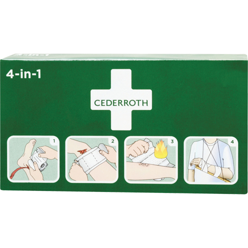 Coagulant 4-dans-1 cederroth, 9" lo x 5-1/2" la TGS INDUSTRIEL