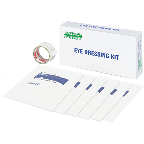 Dressing Kit (6 Pads, Tape), Eye, Class 1 TGS INDUSTRIEL