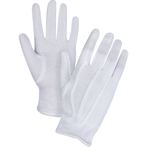 Parade/Waiter's Gloves, Cotton, Hemmed Cuff, X-Large TGS INDUSTRIEL