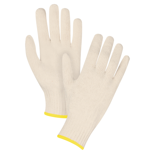 Heavyweight String Knit Gloves, Poly/Cotton, 7 Gauge, 2X-Large TGS INDUSTRIEL