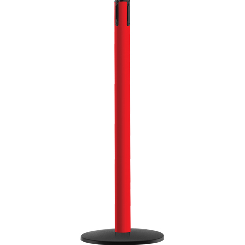 Syst&egrave;me Advance TensaBarrier - Poteau r&eacute;cepteur, Hauteur de 36", Rouge TGS INDUSTRIEL