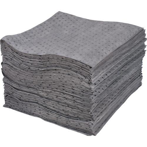 Premium Laminated (SMS) Sorbent Pads, Universal, 15" x 17", 30 gal. Absorbancy TGS INDUSTRIEL