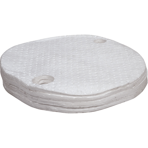 Tampons absorbants pour couvercles de barils - Huile seulement TGS INDUSTRIEL
