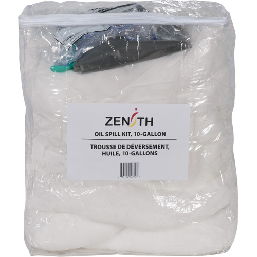 Trousse de lutte contre les d&eacute;versements de premi&egrave;re qualit&eacute; pour camion, Huile seulement, Sac, Absorbance de 10 gal. US TGS INDUSTRIEL