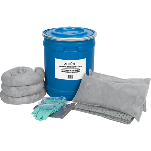 Trousse de lutte contre les d&eacute;versements pour camion, Universel, Baril, Absorbance de 10 gal. US TGS INDUSTRIEL