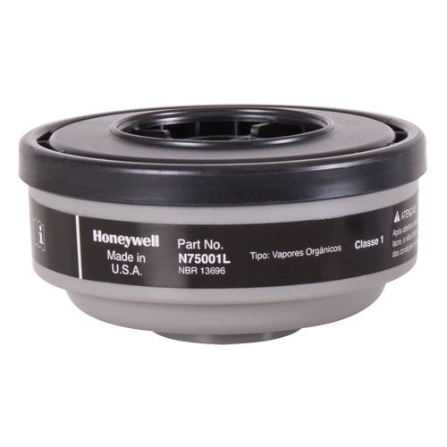 Cartouches pour respirateur s&eacute;rie N de North, Cartouche gaz/vapeur, Vapeur organique TGS INDUSTRIEL