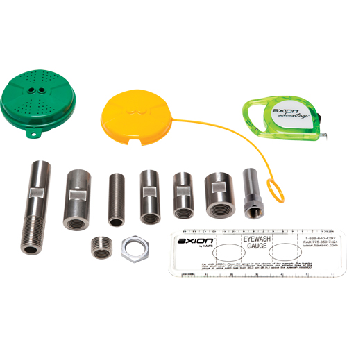 Axion Advantage&reg; Eye/Face Wash Upgrade Kit with Green ABS Plastic Eye/Face Wash Head TGS INDUSTRIEL