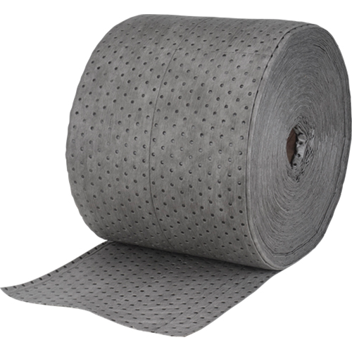 High Traffic Sorbents, Lightweight, 150' L x 15" W, 20 gal. Absorbancy TGS INDUSTRIEL