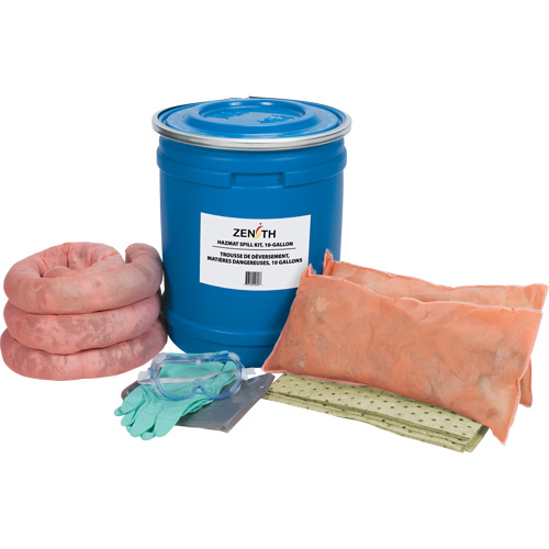Trousse de lutte contre les d&eacute;versements pour camion, Mati&egrave;res dangereuses, Baril, Absorbance de 10 gal. US TGS INDUSTRIEL