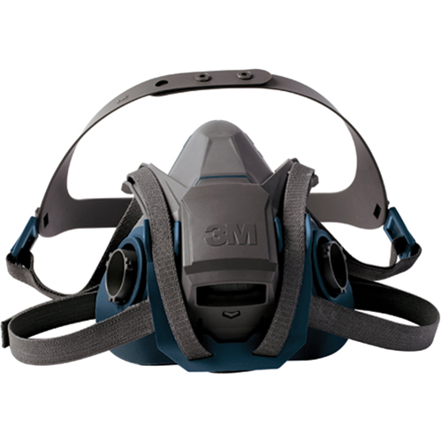 6500QL Series Half Facepiece Respirator With Quick-Latch Drop-Down Feature, Silicone, Large TGS INDUSTRIEL