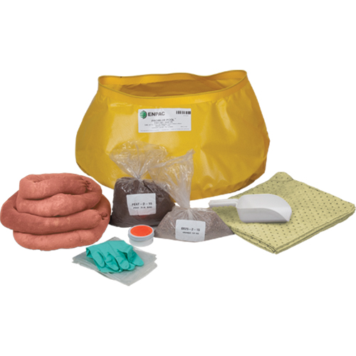 Trousse de rechange de premi&egrave;re qualit&eacute; pour l'ouest du canada, 17 gallons, Mati&egrave;res dangereuses TGS INDUSTRIEL