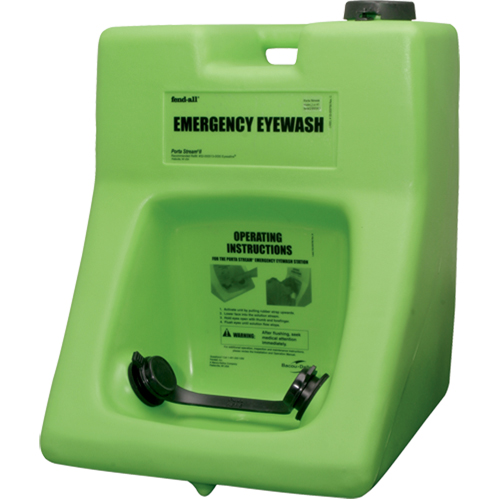 Fendall Porta Stream&reg; II Eyewash Station, Pressurized, 16 gal. Capacity, Meets ANSI Z358.1 TGS INDUSTRIEL