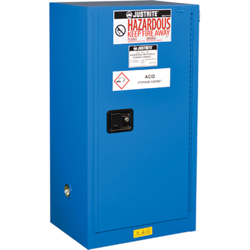 Armoires compacte pour rangement de mati&egrave;res dangereuses Sure-Grip Ex, 15 gal., 23,25" x 44" x 18" TGS INDUSTRIEL