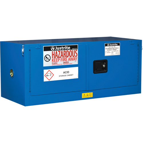 Armoires empilable pour rangement de mati&egrave;res dangereuses Sure-Grip Ex, 12 gal., 43" x 18" x 18" TGS INDUSTRIEL