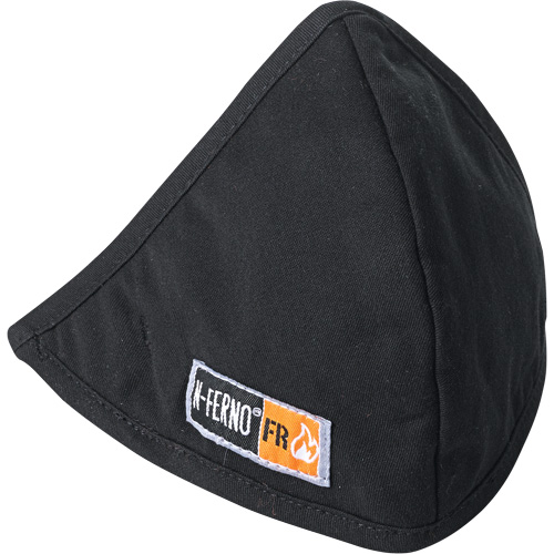 N-Ferno 6872 Two-Layer FR Winter Liner Mouthpiece, Black, Cotton/Fleece/Modacrylic TGS INDUSTRIEL