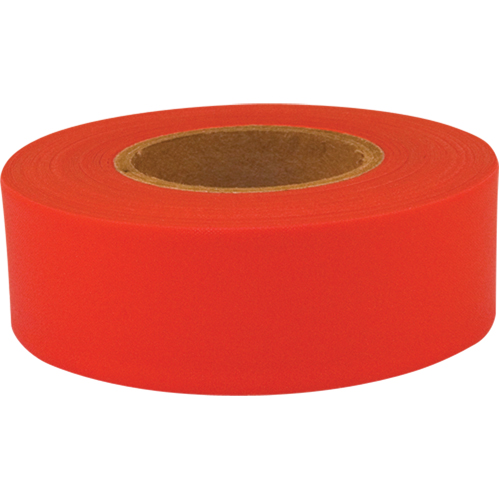 Ruban de signalisation Sub-Zero, 1,2" la x 150' lo, Rouge fluorescent TGS INDUSTRIEL