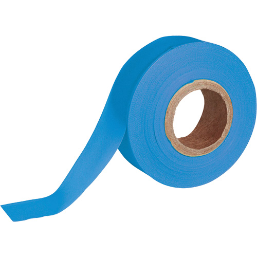 Ruban pour signalisation, 1,188" la x 150' lo, Bleu fluorescent TGS INDUSTRIEL