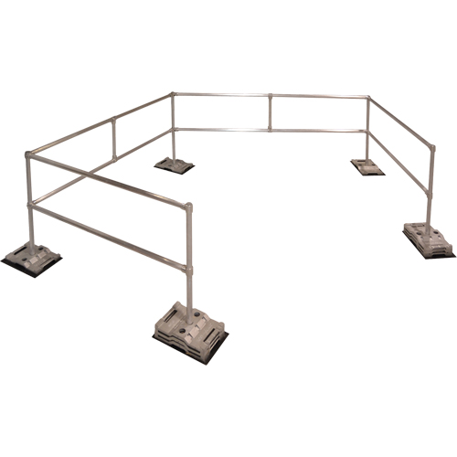 Syst&egrave;me RoofGuard classique - Trousses emball&eacute;es, Aluminium, 72" la x 216" lo x 42" ha TGS INDUSTRIEL
