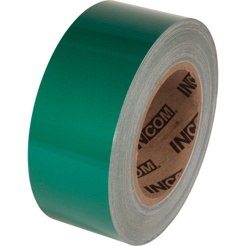 Ruban de marquage pour plancher Tuff Mark, 4" x 100', Polyester, Vert TGS INDUSTRIEL