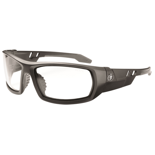 Skullerz&reg; Odin Safety Glasses, Clear Lens, Anti-Fog/Anti-Scratch, ANSI Z87+/Meets/Exceeds CSA Z94.3 TGS INDUSTRIEL