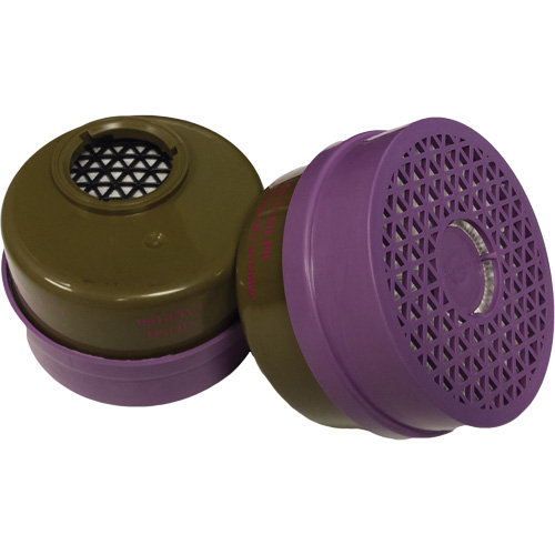 Respirator Cartridge, Gas/Vapour Cartridge, Multi Gas/Organic Vapour/P100 Filter TGS INDUSTRIEL
