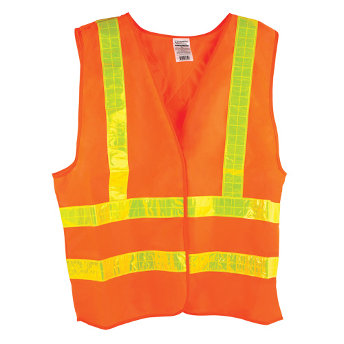 Veste de circulation Dynamic, Orange haute visibilit&eacute;, Moyen, Polyester TGS INDUSTRIEL