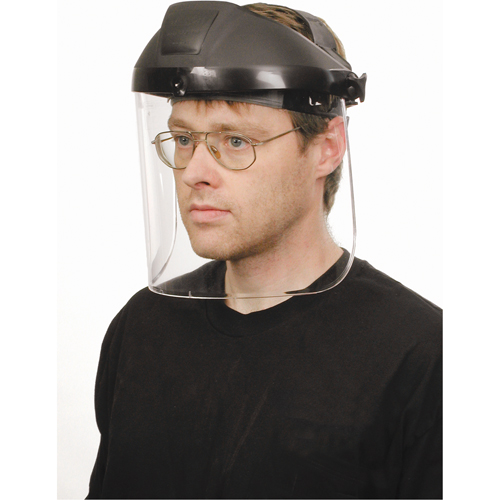 Visi&egrave;re pour harnais de t&ecirc;te North Protecto-Shield Prolok, Polycarbonate, Teinte Transparent TGS INDUSTRIEL