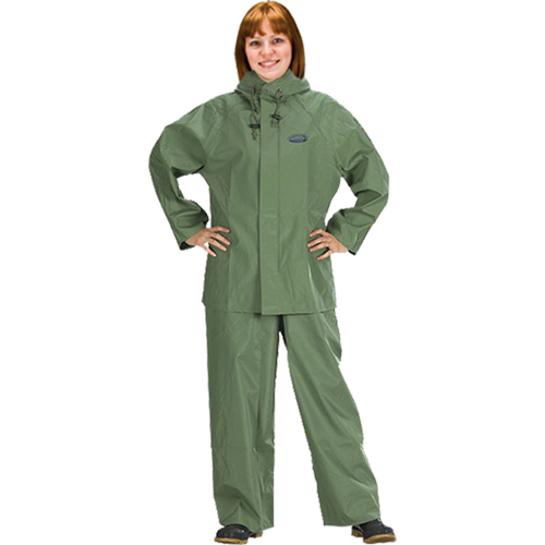 V&ecirc;tements imperm&eacute;ables Hurricane ignifuges et r&eacute;sistants &agrave; l'huile, v&ecirc;tements imperm&eacute;ables, 4T-Grand, Vert TGS INDUSTRIEL