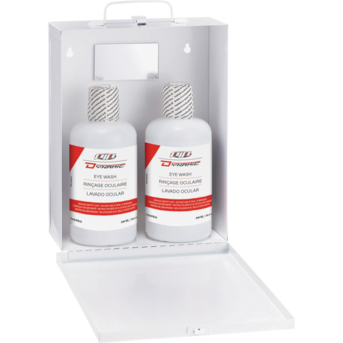 Dynamic Eyewash Station with Isotonic Solution, Double TGS INDUSTRIEL
