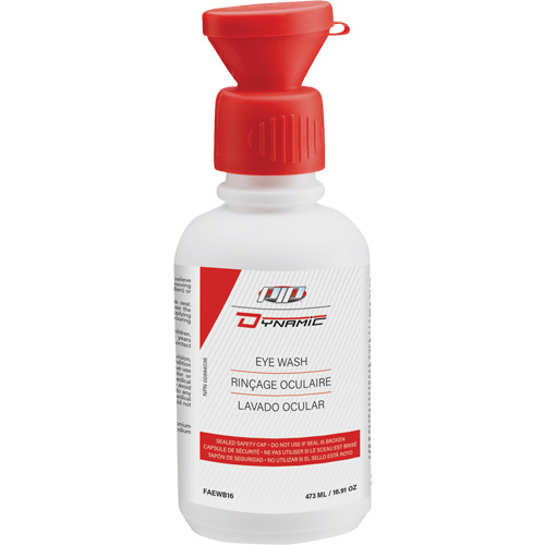 Bouteille pour douche oculaire Dynamic, Bouteille Vide, 16 oz TGS INDUSTRIEL
