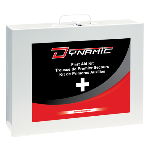 Dynamic General-Purpose Industrial First Aid Kit, Class 1 Medical Device, Metal B TGS INDUSTRIEL