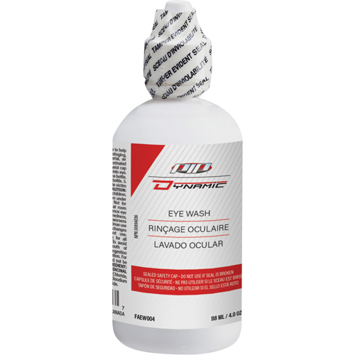 Solution isotonique st&eacute;rile Dynamic, 4 oz TGS INDUSTRIEL