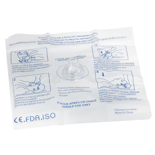 Dynamic Disposable Rescue Breather, Single Use Faceshield, Class 2 TGS INDUSTRIEL