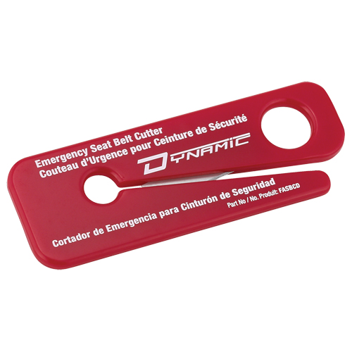 Couteau pour ceinture de s&eacute;curit&eacute; jetable Dynamic TGS INDUSTRIEL