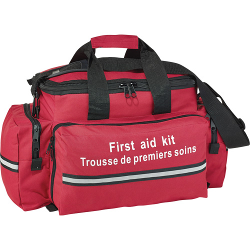 Trousse de premiers soins de trauma pour premier r&eacute;pondant Dynamic, Dispositif m&eacute;dical Classe 1, Sac en nylon TGS INDUSTRIEL